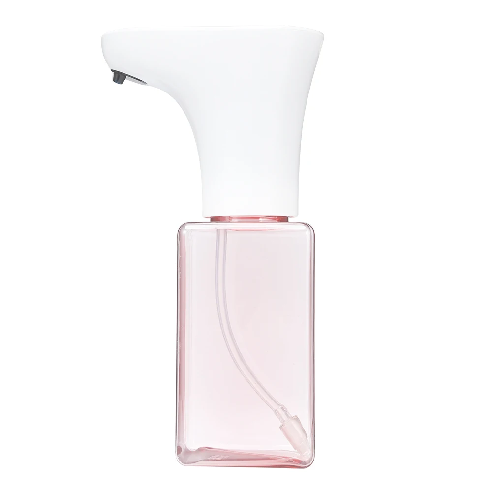 450ML Pink 450 мл инфракрасный зондирующий автоматический дозатор жидкого мыла умный датчик бесконтактный дозатор дезинфицирующего средства для кухни ванной комнаты школы - Цвет: 450ML Pink
