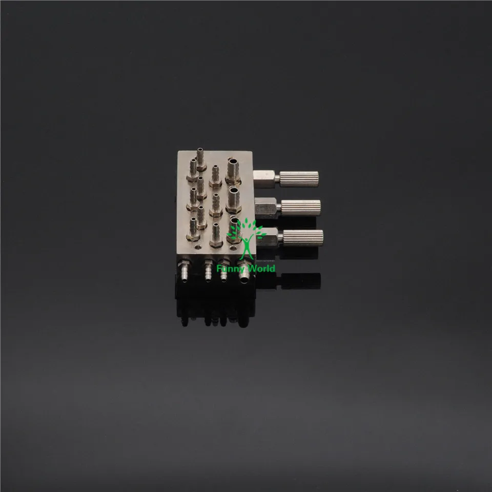 3 в 1 стоматологический клапан управления стул воздуха/воды мембранный | Красота и