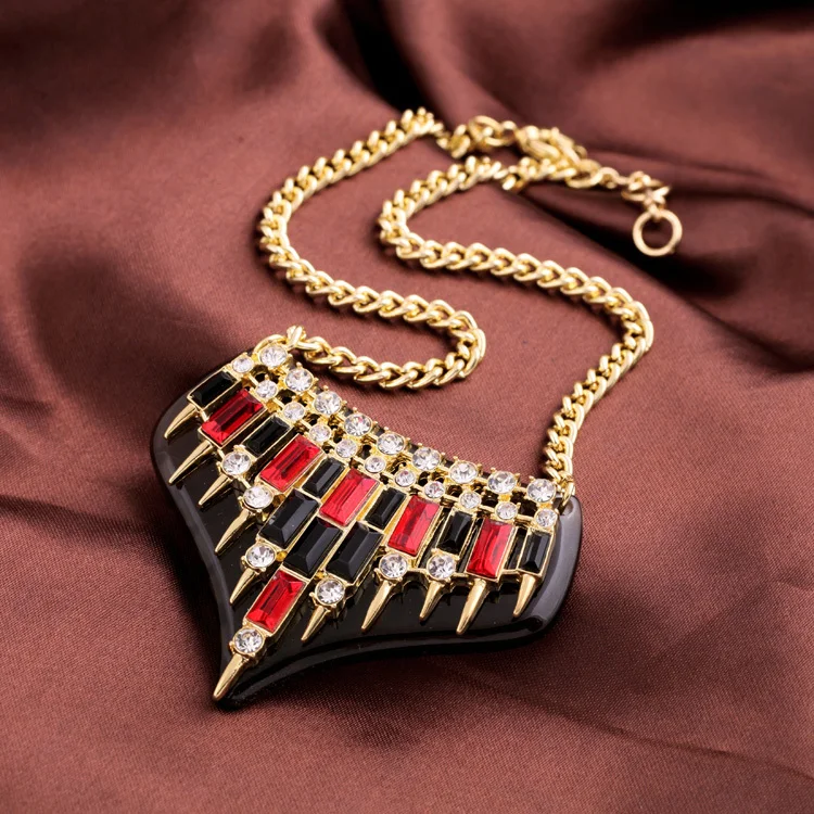 Уникальный блестящий кулон с кристаллами модное ожерелье асессориос Para Mulher KISS ME