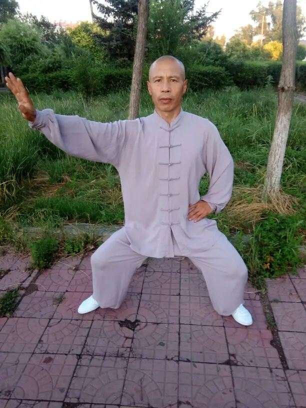 5 видов цветов комплекты одежды унисекс из чистого хлопка Тай Чи костюмы Вин Чунь