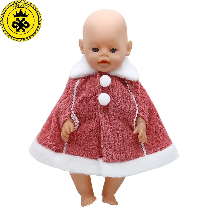 baby born Dolls Accessories Кукла Одежда Новый Зимний плащ Fit 43 см Zapf кукла аксессуары