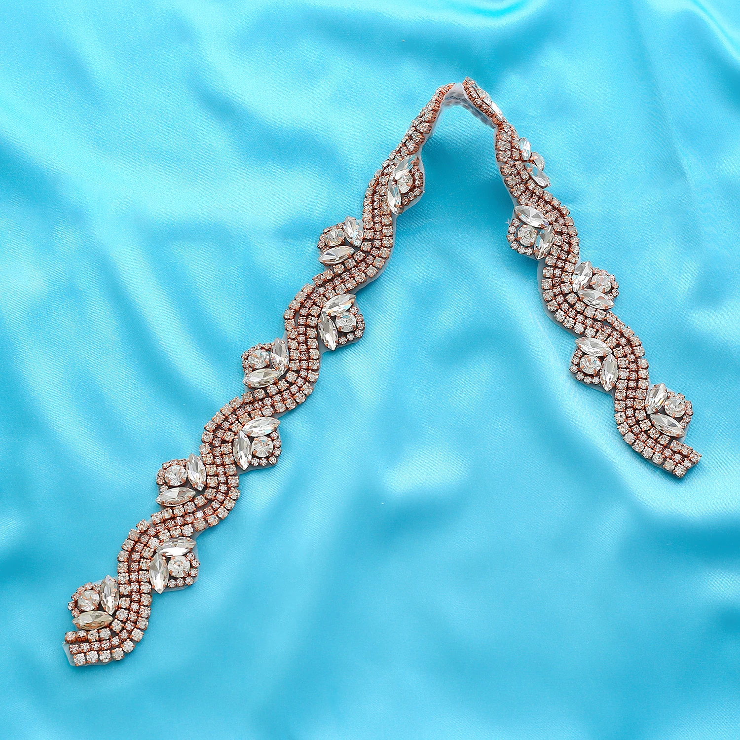 

Wedding Belt Bridesmaid Rhinestones Wedding Sash Hand Diamond Beaded Crystal Bridal Belt Accessories J196RG