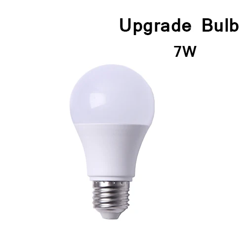Upgrade Bulb 7W 110 V/220 V без мерцающие, светодиодные лампы E27 светодиодный светильник E26 4 W 5 W 6 W 7 W 8 W 9 W 12 W 15 W 18 W постоянный ток в режиме реального Мощность Светодиодный Люстра Освещение - Испускаемый цвет: Upgrade Bulb 7W