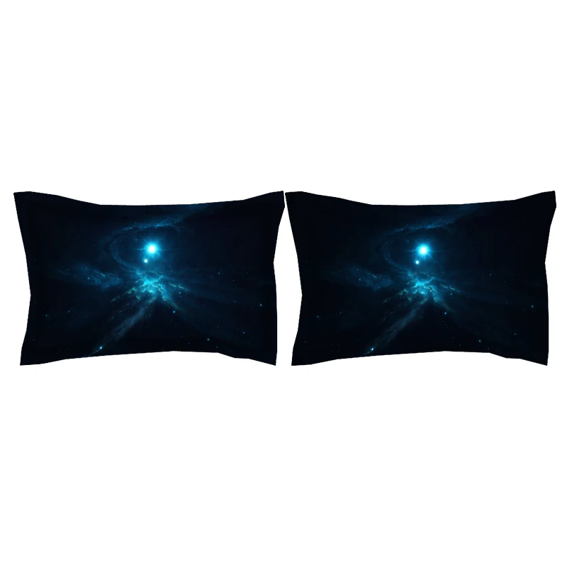 Фантазия Туманность 3D принт комплект постельного белья Современная галактика