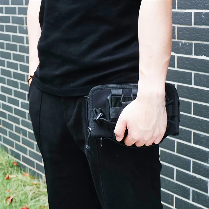 Открытый Многофункциональный тактический кошелек армейский кредитный ID