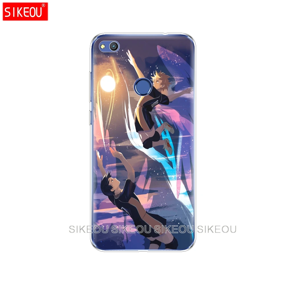 Силиконовый чехол для телефона Huawei P20 P7 P8 P9 P10 Lite Plus Pro 2017 p smart Haikyuu Hinata атаки Аниме