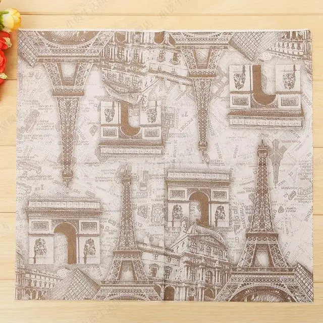 Бесплатная доставка 400 шт бумажная салфетка для бара винтажная Коктейльная