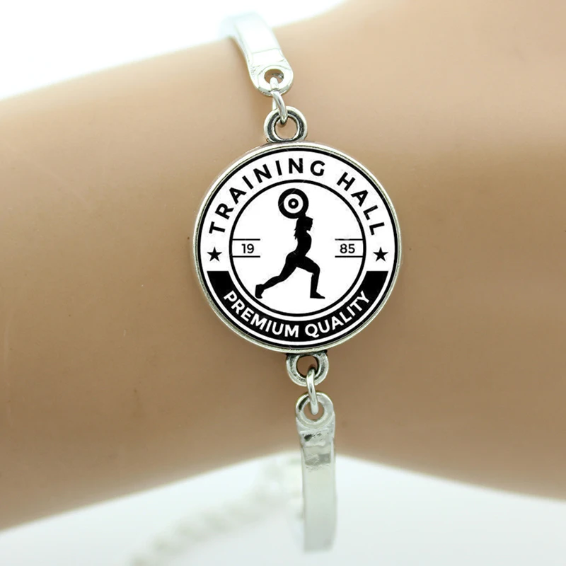 Новый Винтажный простой дизайн браслет для поднятия веса крутой строгмен