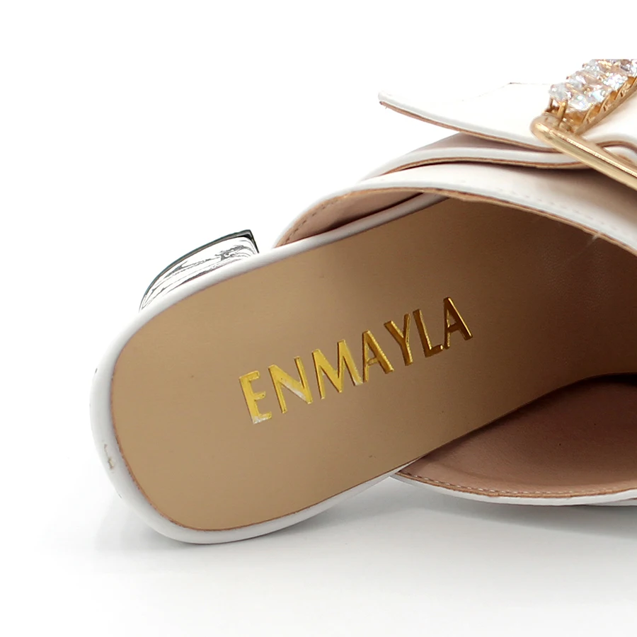 Сандалии ENMAYLA женские на очень высоком каблуке босоножки платформе туфли с