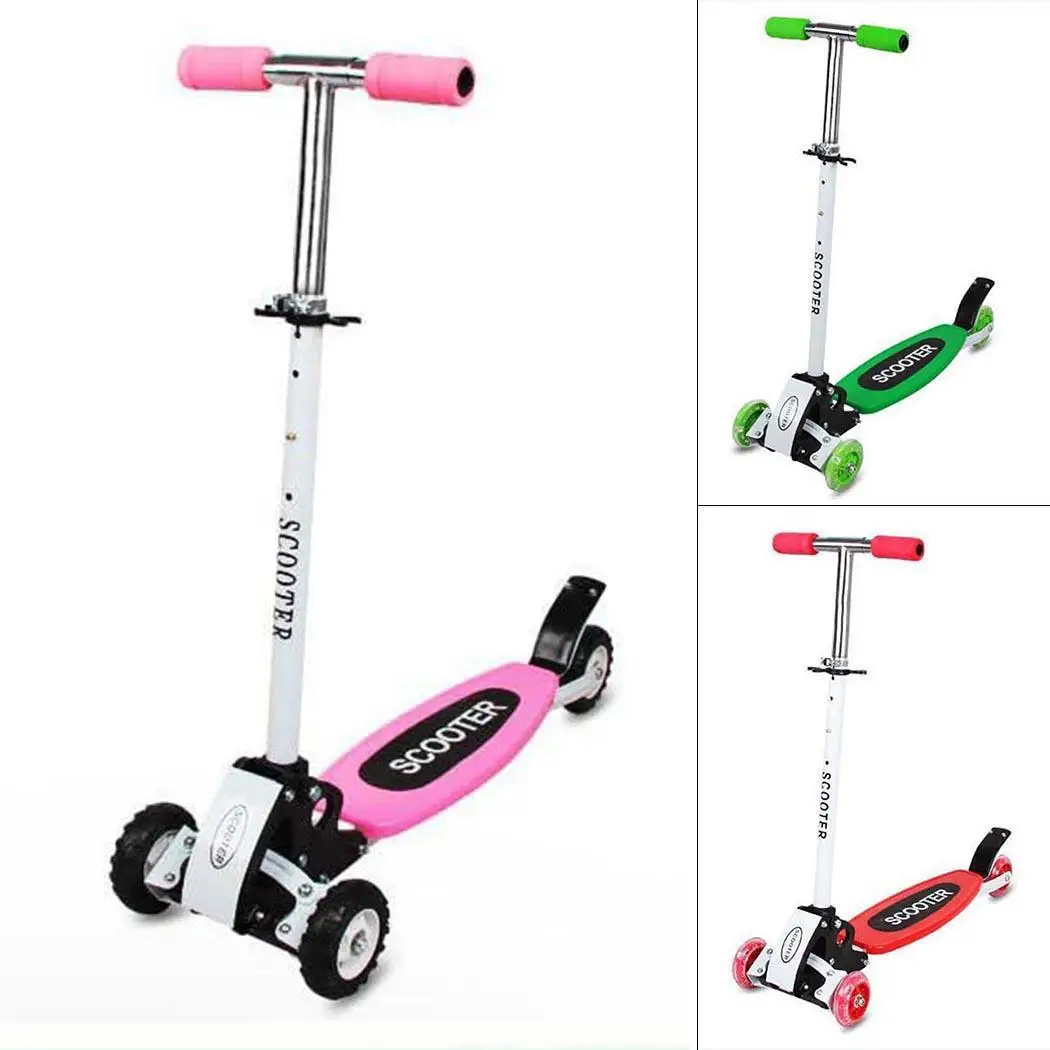 Самокат с регулируемой высотой лучшие подарки на 50 кг От 2 до 8 лет для детей