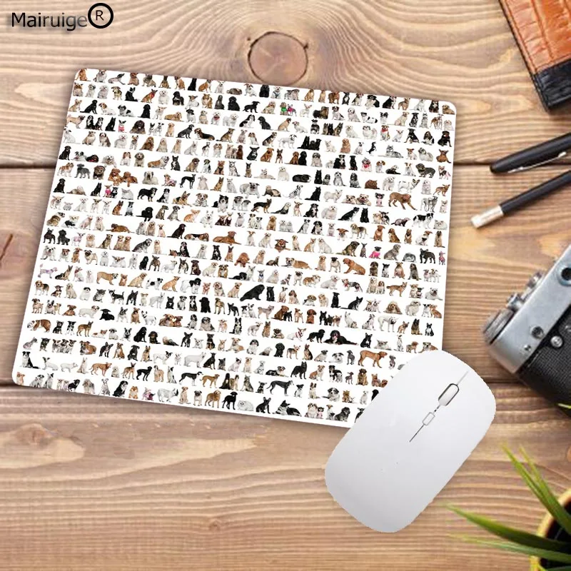 25X20CM Mairuige коврик для мыши с милым мультяшным животным котом, собакой, резиновый коврик, игровой коврик для мыши, Комфортный коврик для мыши для ноутбука, компьютера - Цвет: 25X20CM