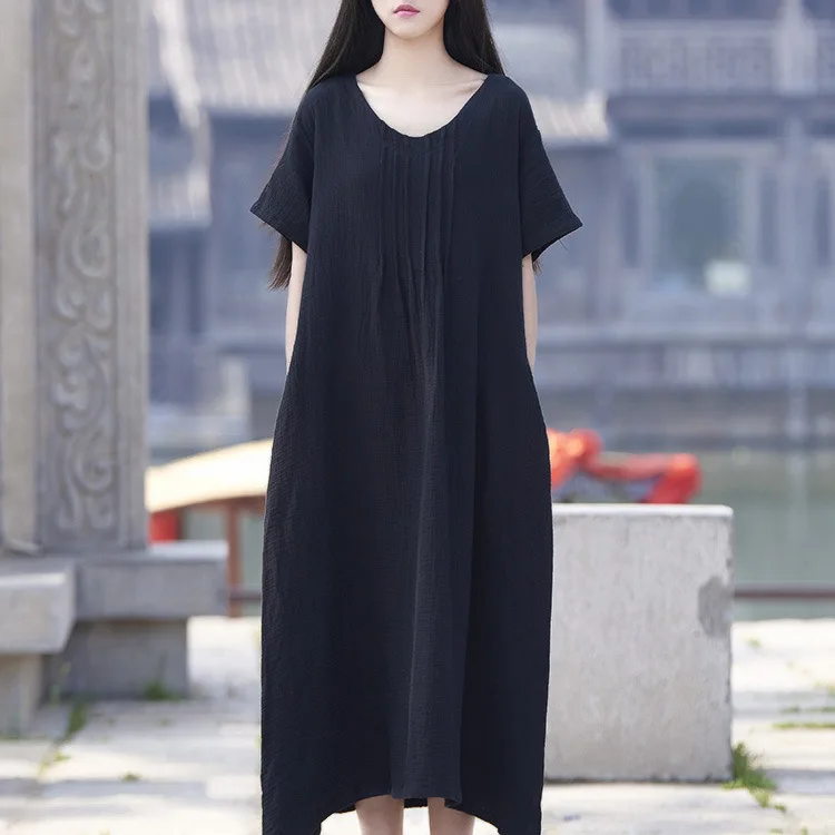 Демисезонный элегантное платье Для женщин короткий рукав с v-образным вырезом из