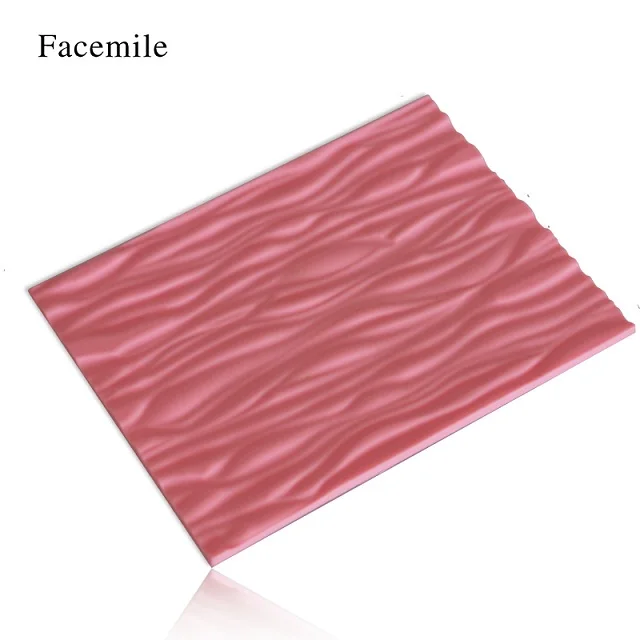 wood bark texture Facemile силикон Дерево Сердце Узор текстура коврик торт плесень выпечки лист Twinkie мусс комплект жаропрочная посуда для десерта сковорода для выпечки инструмент - Цвет: wood bark texture