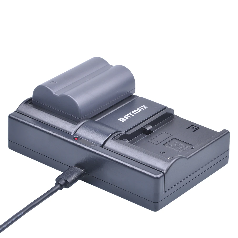 Batmax 1 шт. 1800 мАч BP 511 511A батарея + USB Двухканальное зарядное устройство для Canon G6 G5 G3 G2