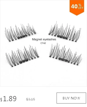 Shozy магнитные ресницы с 3 магнитами ручной работы 3D/6D магнитные ресницы натуральные накладные ресницы удобные с подарком box-KS02-3