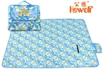 Outdoor Lightweight Oxford Beach Folding Wild Mat Family Park Leisure Picnic | Спорт и развлечения