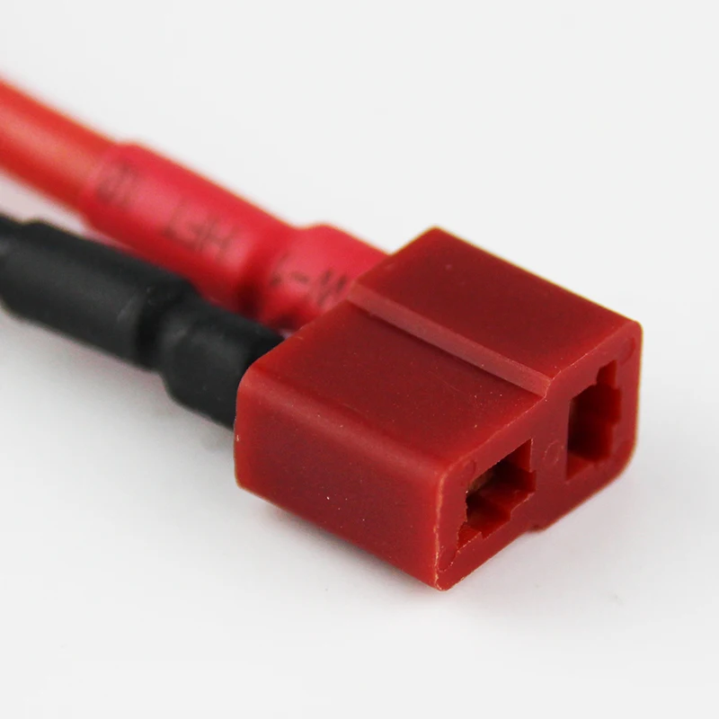 OliYin 2pcs Deans 2-Male to 1-Female Series Connector Adapter Double Voltage LiPo 14awg 3.93&quot | Игрушки и хобби