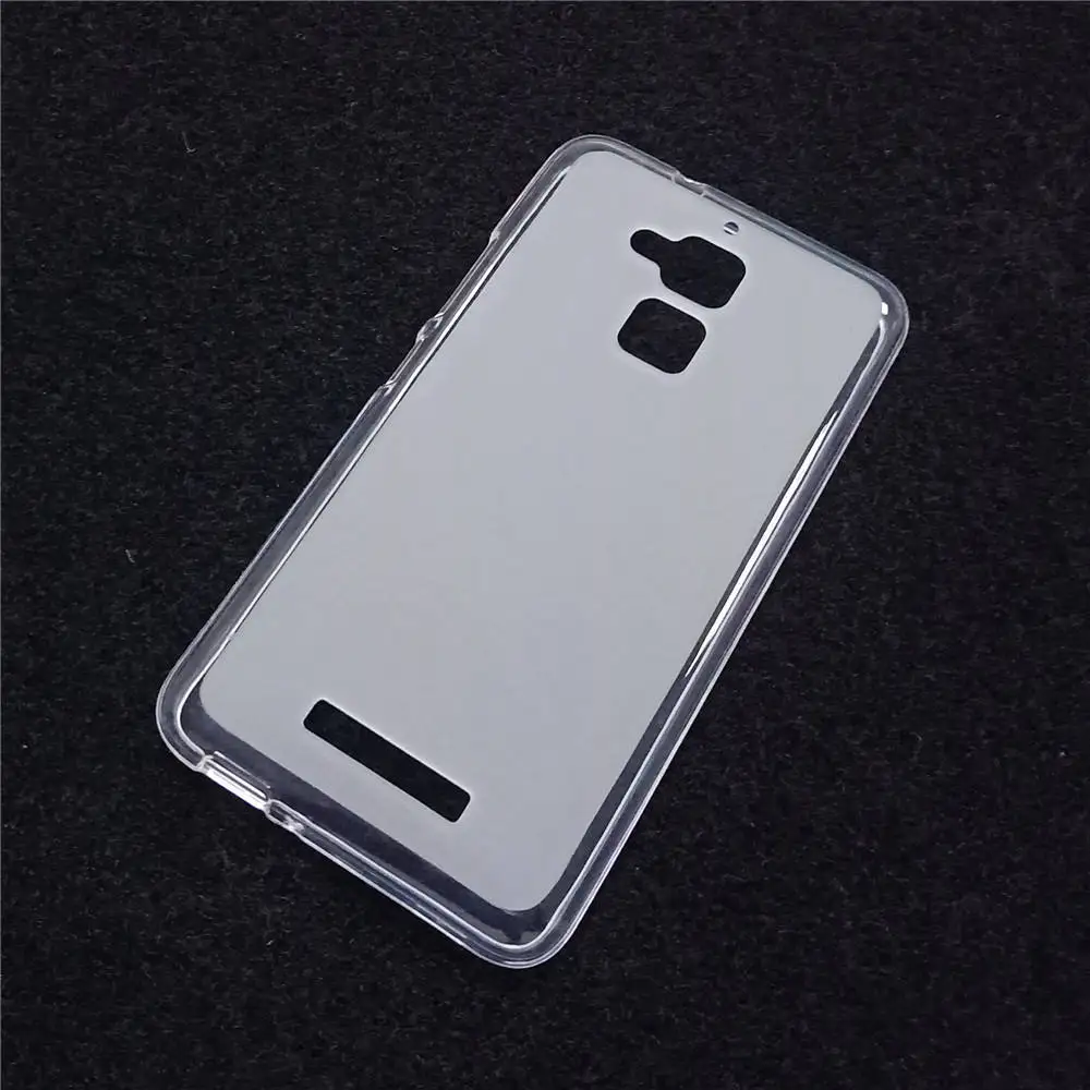 Чехол из ТПУ для Asus Zenfone 3 Max ZC520TL, 5,2 дюйма, задняя крышка для телефона Asus Zenfone 3 Max ZC520TL, чехол s для 3 Max ZC520TL - Цвет: Transparent TPU