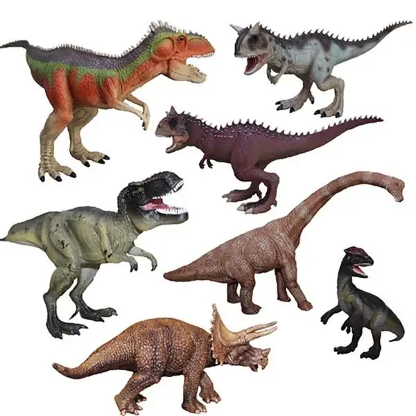 S Play Toy Classic Tyrannosaurus Kids Animal Action Toy Collectible Model Furnishing Toy Gift