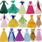 Сказочное платье для куклы, классическое бальное платье принцессы на свадьбу, аксессуары, одежда для 17 дюймов, куклы, рождественский кукольный домик, детские игрушки
