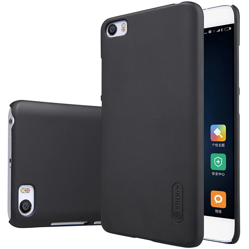 Жесткий чехол Nillkin с матовым покрытием из поликарбоната для xiaomi mi5 Пластиковая