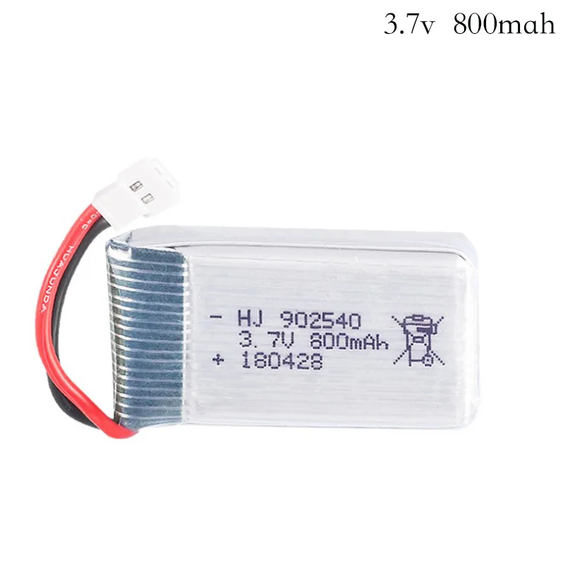 3 7 V 800mAh 25c Lipo батарея 902540 для Syma X5 X5HC X5HW CX 30 K60 RC Квадрокоптер лучшее качество Дрон