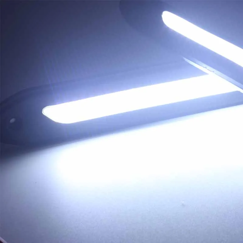 Автомобильный Стайлинг 25 мм светодиодный светильник дневного времени COB внешний