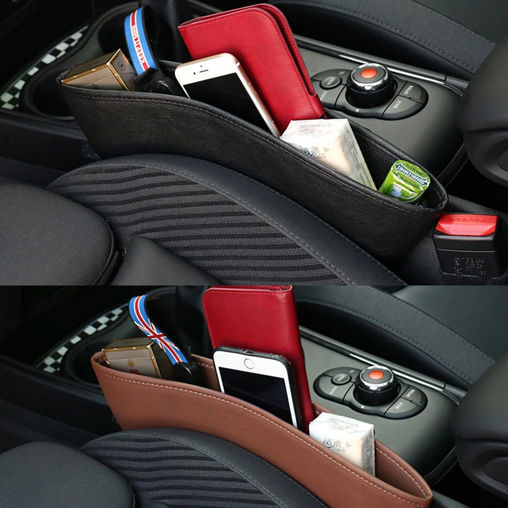 1 шт. карманные сумки для хранения противоутечек на сиденье автомобиля Mini Cooper One d