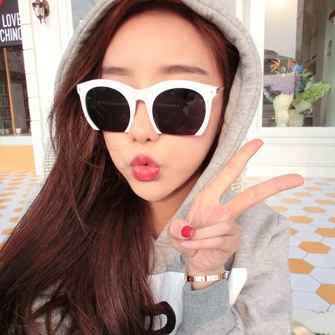 Women Sunglasses Retro Woman Half Frame Oculos Gafas De Sol | Аксессуары для одежды