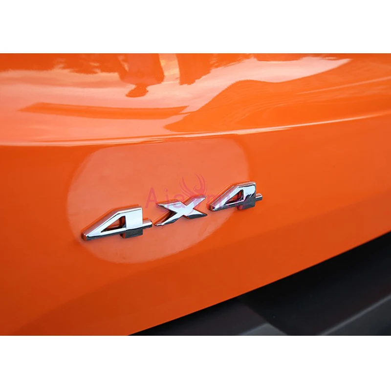 4X4 наклейка эмблема из цинкового сплава для Jeep Renegade Compass Patriot Grand Cherokee Wangler