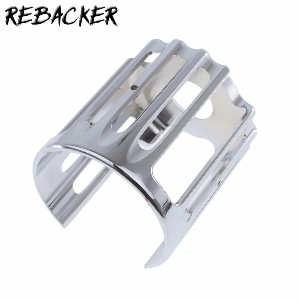 Мотоциклетный полностью хромированный литой масляный фильтр крышка масляной