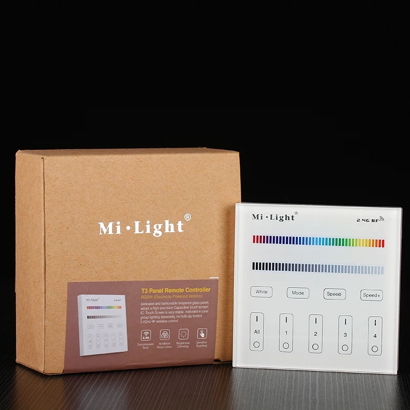 Mi светильник T3 AC220V 4 зонный RGB/RGBW и регулировка яркости умная панель пульт