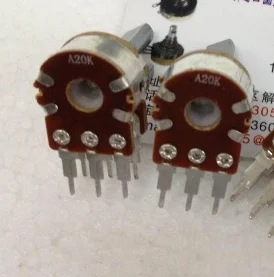 1pcs/lot The old section of the Cambridge amplifier potentiometer A20K long handle length 20MMF | Электронные компоненты и