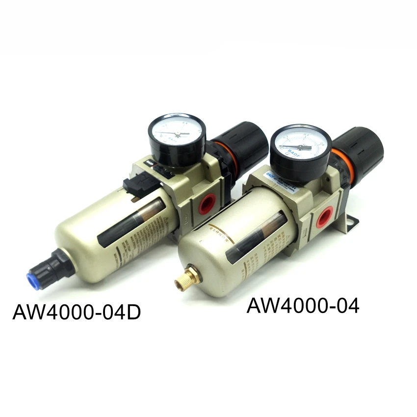 Пневматический Регулятор воздушного фильтра Φ 1/2 ''ручной тип Слива AW4000-04