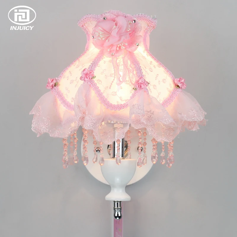 Современная светодиодная настенная лампа E27 в Европейском стиле романтическое