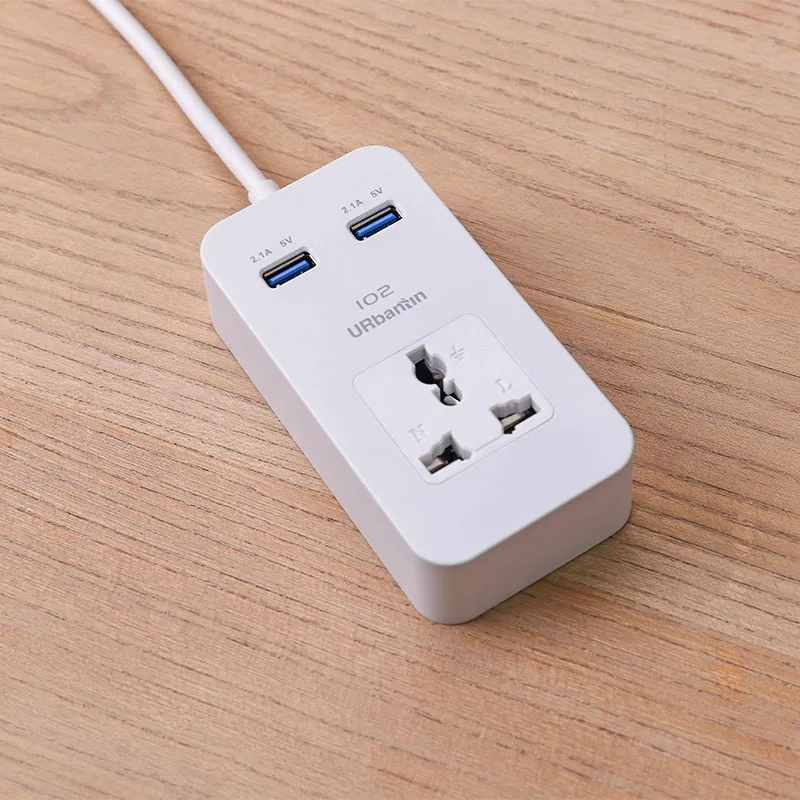 Быстрое зарядное устройство Musubo 2 USB для iPhone 8, 7 Plus, 6, Xiaomi, samsung, S9, S8, зарядное устройство для телефона s+ 1 розетка, стандартный штекер, розетка - Тип штекера: White