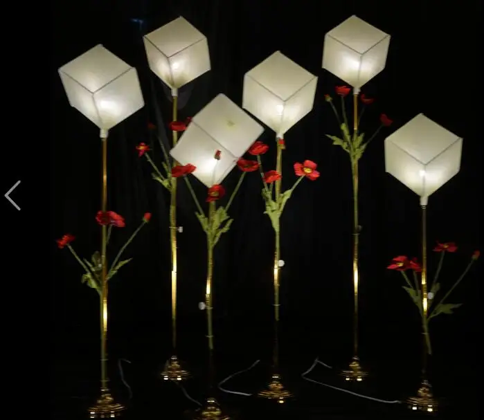 Wedding props geometric Rubik's cube road wedding stage decoration ornaments square frame. | Дом и сад