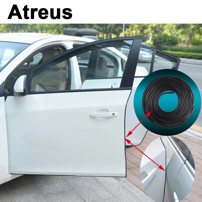 Автомобильный Стайлинг Atreus 5 м полоса для защиты от царапин на краях двери