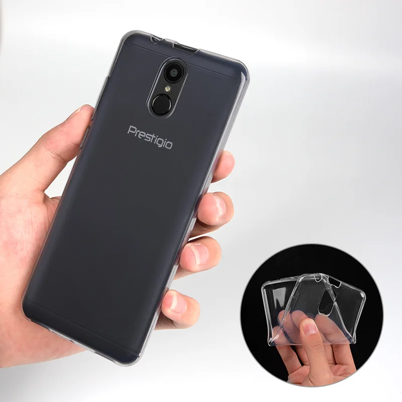 Мягкий Силиконовый ТПУ чехол для Prestigio Muze E7 LTE задняя крышка Защитные чехлы