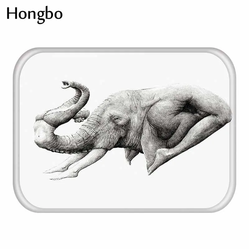 Нескользящий напольный коврик Hongbo с животными уличные коврики под крокодила
