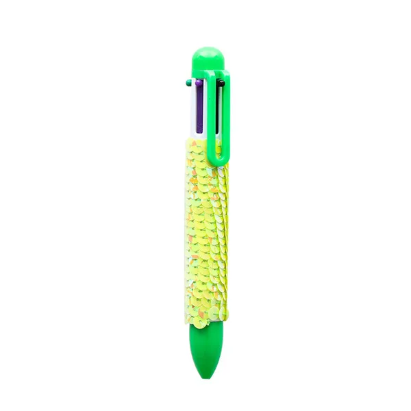 2 Шесть цветов Ручка блесток КАЛЕМ каваи шариковые ручки милые boligrafo stylo lapiceros canetas criativa boligrafos - Цвет: 2