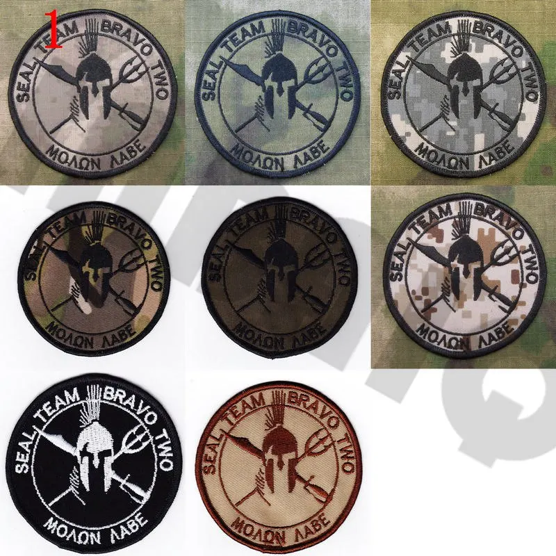 

Embroidery patch DEVGRU NSWDG SEAL TEAM BRAVO TWO Sparta Morale
