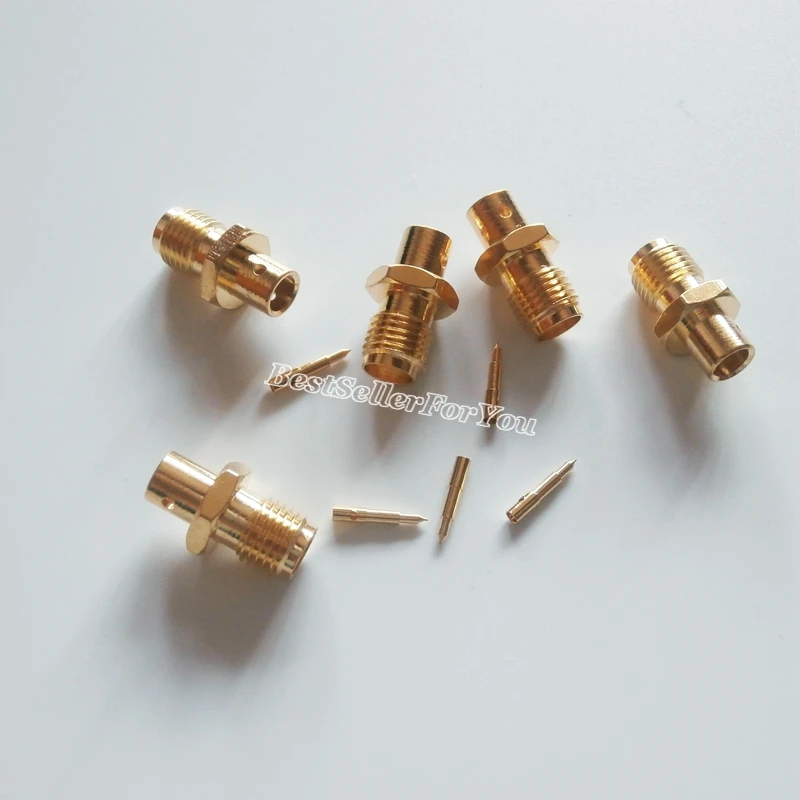 10X RP SMA RPSMA центральный штырьковый паяльник Полужесткий RG402 0 141 дюйма