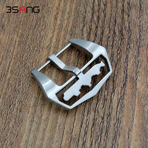 Новинка Пряжка для часов 20 мм 24 мм 26 мм твердая Пряжка из нержавеющей стали матовый ремешок для часов застежка для ремешка Panerai