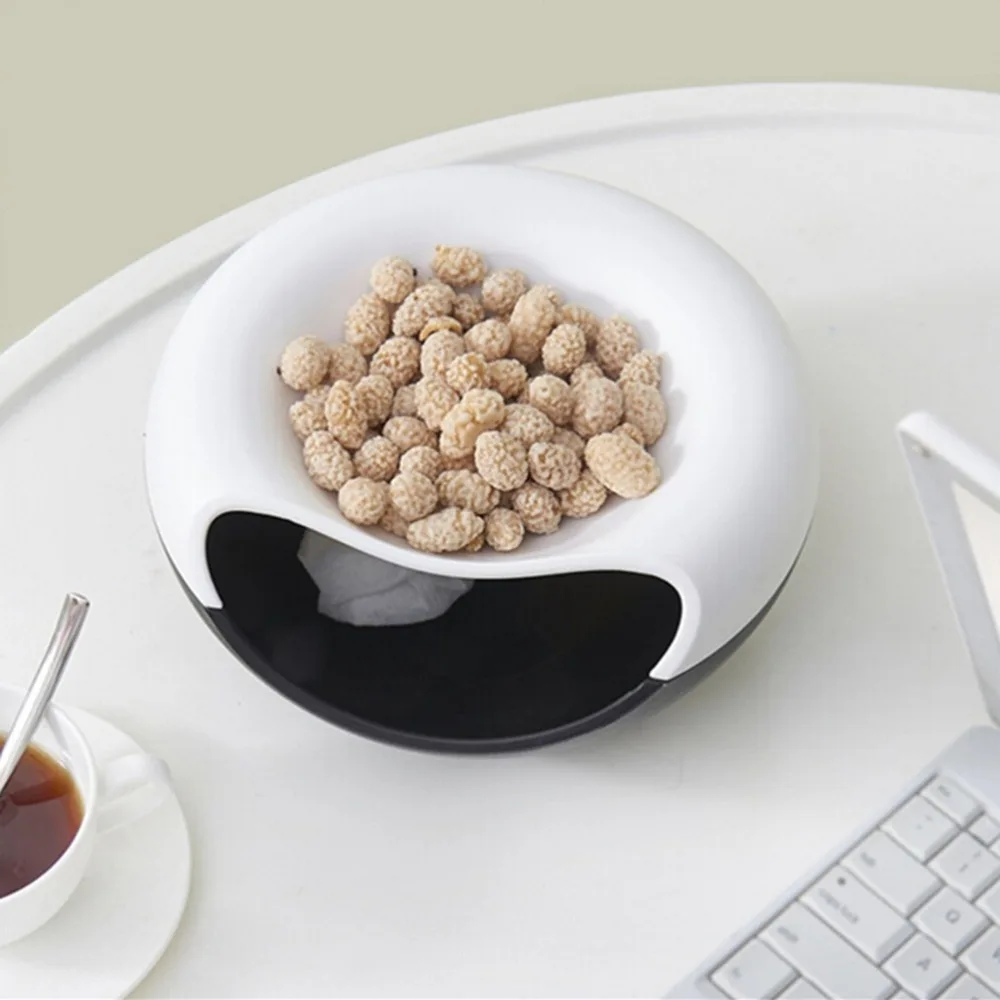 ANGRLY 1 шт. многофункциональная круглая пластиковая двойная палуба свадебное