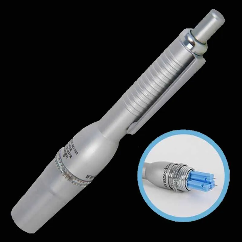 Ручка из нержавеющей стали lancet point pen cupping ручка для кровопускания акупунктурного массажа с 4 коробками lancet needle - Цвет: 1 pcs pen 0 needles