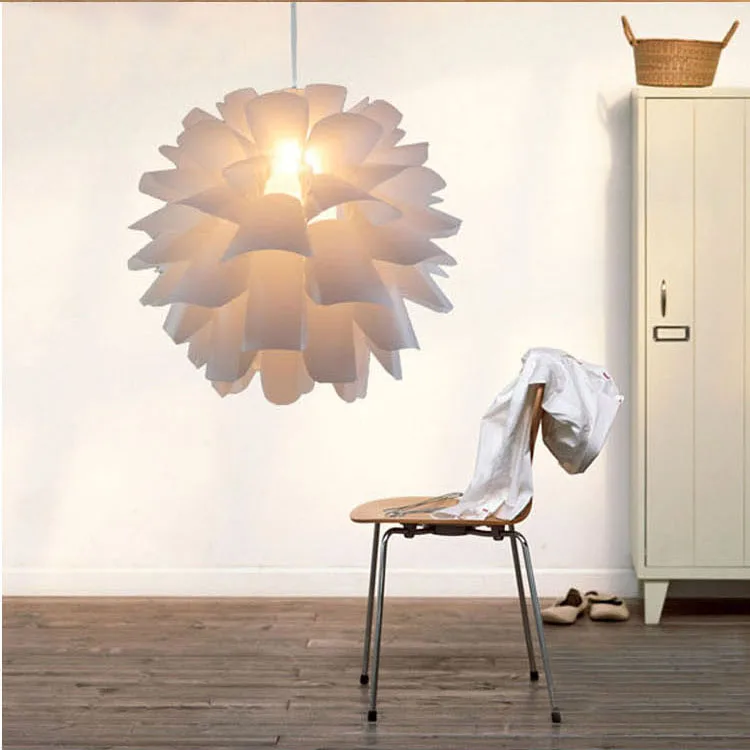 DIY подвесной абажур в виде лотоса с лилией IQ украшение для комнаты кафе ресторане