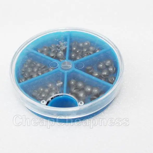 6Type Hot Sale 1 box Fishing Supplies Of Lead Explosion Models Selling Sinkers Fish accessory | Спорт и развлечения