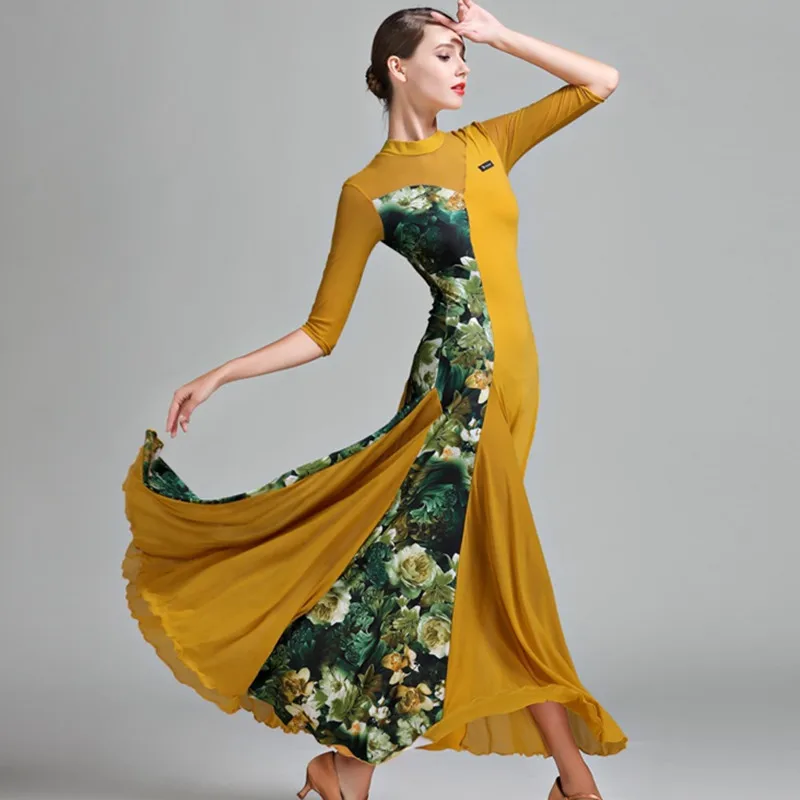 

Ballroom dress woman ballroom waltz dresses ballroom dance clothes waltz dance costumes spanish flamenco dress fox-trot
