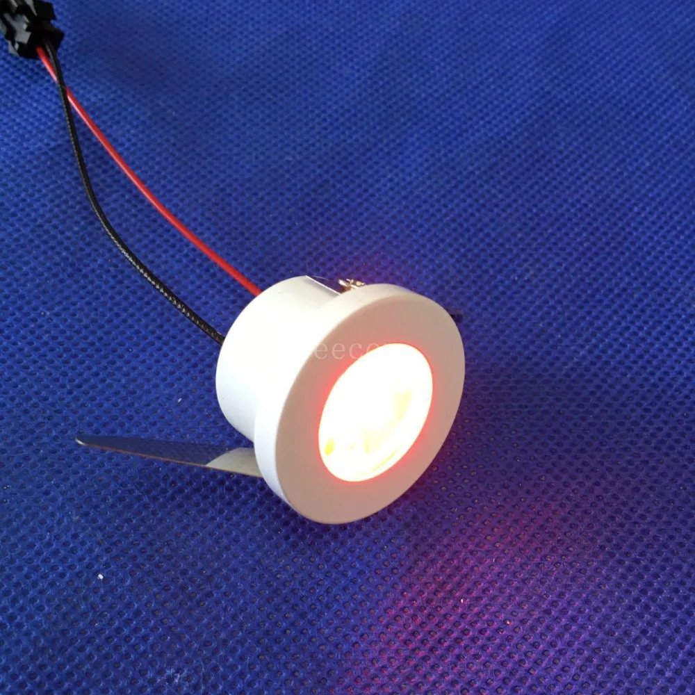 20 шт./лот светодиодный мини светодиодный свет СИД Downlights 1,5 Вт диаметр 31 мм в диаметре, 110 V-220 V белая рамка потолочные встраиваемые светильники без мерцания точечные светильники для дома